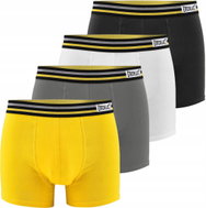 Everlast 4PACK pánské boxerky vícebarevné (BM074-GYWB) M - Boxer Briefs