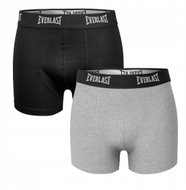 Everlast 2PACK pánské boxerky vícebarevné (BM002-black/grey) M - Boxer Briefs