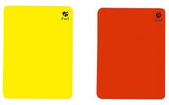 b+d Žlutá/červená karta - Football Referee Equipment