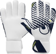 Uhlsport FM Supersoft HN bílé / tmavě modré  - Goalkeeper Gloves