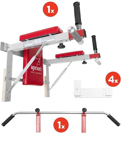Apriori Bars + trapeze bar, wall mounted, steel bar - broken - Exercise bars - Main image