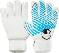 Uhlsport FM Cybertec Starter Soft bílé / modré UK 6 - Goalkeeper Gloves