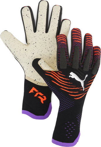 Puma FUTURE Ultimate NC Black/Purple UK 8.5 - Goalkeeper Gloves - Main image