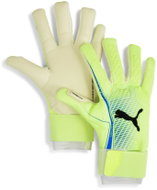 Puma ULTRA Ultimate Hybrid světle zelené / modré UK 10 - Goalkeeper Gloves