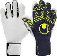 Uhlsport Prediction Absolutgrip SC tmavě modré / žluté / bílé UK 12 - Goalkeeper Gloves