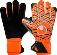 Uhlsport Soft Resist+ černé / oranžové UK 5,5 - Goalkeeper Gloves