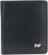 Braun Büffel Golf Rfid Carré wallet with 6 card slots, black - Wallet