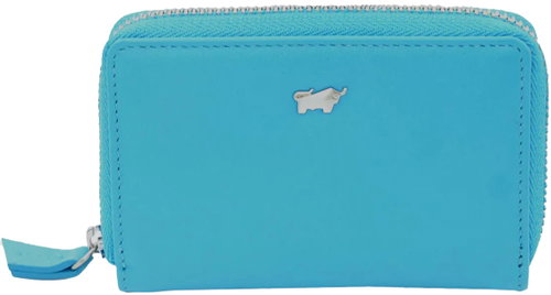 Braun Büffel Leather mini wallet Joy Rfid türkis - Wallet - Main image