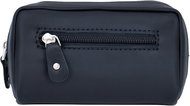 New bags leather Kožená klíčenka se zipovou kapsou černá - Wallet