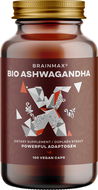 BrainMax BIO Ashwagandha 560 mg, 100 rostlinných kapslí - Ashwagandha