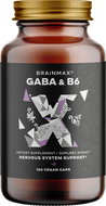 BrainMax GABA & B6, 700 mg, 100 vegetable capsules - Dietary Supplement