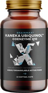 BrainMax Coenzyme Q10, Ubiquinol, Kaneka™, 100 mg, 60 softgel capsules - Coenzym Q10
