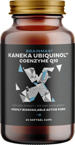 BrainMax Coenzyme Q10, Ubiquinol, Kaneka™, 100 mg, 60 softgel capsules - Coenzym Q10 - Main image