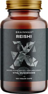 BrainMax Reishi Extract, 50% polysaccharides and 20% beta-1,3/1,6 D-glucans, 500 mg, 100 plant c - Reishi