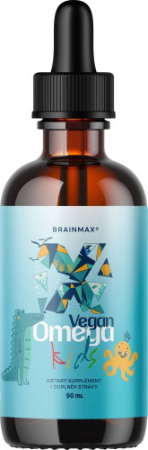 BrainMax Vegan Omega Kids, omega-3 for kids, 90 ml - Omega 3 - Main image