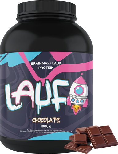 BrainMax LAUF Protein, native whey protein 1000 g, chocolate - Protein - Main image