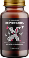 BrainMax Trans-Resveratrol 500 mg, 60 vegetable capsules - Resveratrol