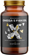 BrainMax Omega 3 Fish Oil, 60 softgel capsules - Omega 3