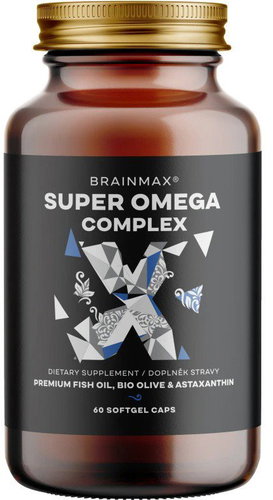 BrainMax Super Omega Complex, 60 softgel capsules - Omega 3 - Main image