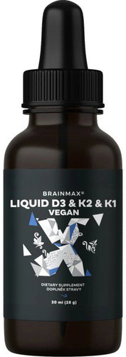 BrainMax Vegan Liquid D3 & K2 & K1 Kids, 30 ml - Vitamins - Main image