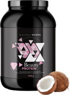 BrainMax Women Beauty Protein pro ženy s kolagenem keratinem a vitamíny 1000 g kokos - Protein