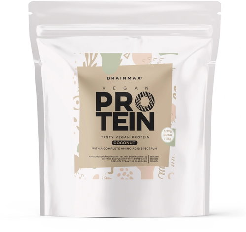 BrainMax Vegan protein 1000 g kokos - Protein - Main image