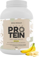 BrainMax Vegan protein 1000 g banán - Protein