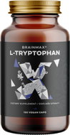 BrainMax L-Tryptophan 430 mg 100 rostlinných kapslí - Amino Acids
