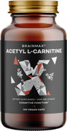 BrainMax Acetyl L-Carnitine 500 mg 100 rostlinných kapslí - Amino Acids