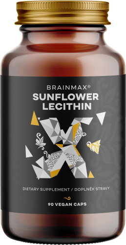 BrainMax Sunflower Lecithin 90 vegetable capsules - Lecithin - Main image