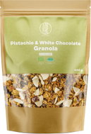 BrainMax Pure Granola Pistácie a Bílá čokoláda BIO 400 g - Granola