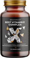BrainMax Best Vitamin E Complex Tokotrienoly v přírodní formě 90 rostlinných kapslí - Vitamin E