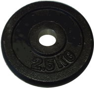 Gym Weight Brother 2.5kg Black - 25mm - Závaží na činky