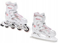 Raven Pulse white / pink 33 - 36 - 2-in-1 Skates