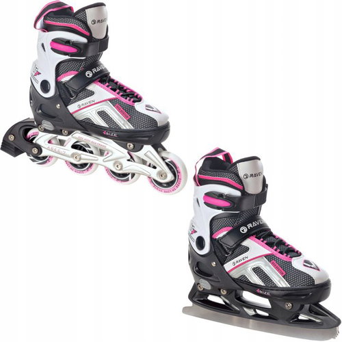 Raven Pulse black / pink 40 - 43 - 2-in-1 Skates - Main image