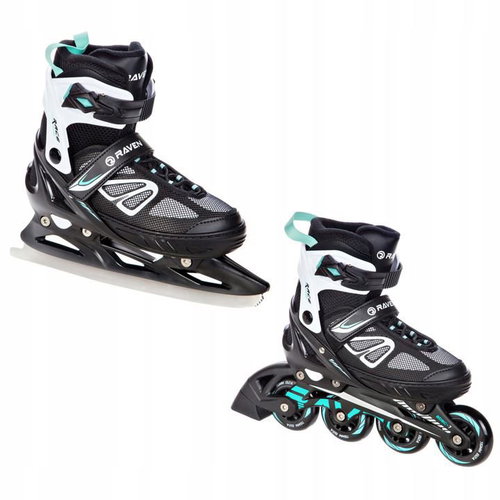 Raven Advance black / mint 35 - 39 - 2-in-1 Skates - Main image