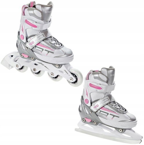 Raven Profession white / pink 31 - 35 - 2-in-1 Skates - Main image