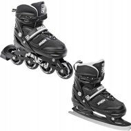 Raven Drill BLACK ABEC7 Aluminium 34–37 - 2-in-1 Skates