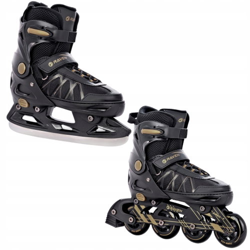 Raven Expert gold 80 mm 43 - 46 - 2-in-1 Skates - Main image