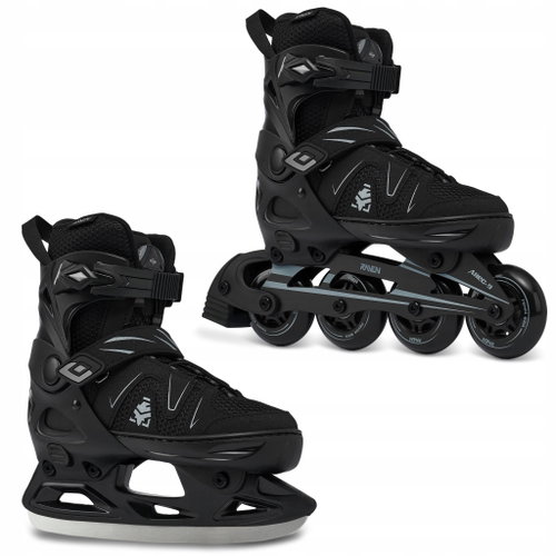 Raven Pulse PRO Black Abec9 FitGo 37 - 40 - 2-in-1 Skates - Main image