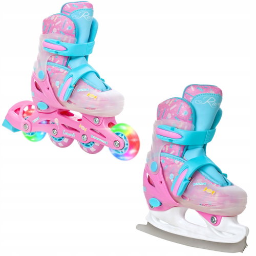 Raven Caramell LED 34 - 37 - 2-in-1 Skates - Main image