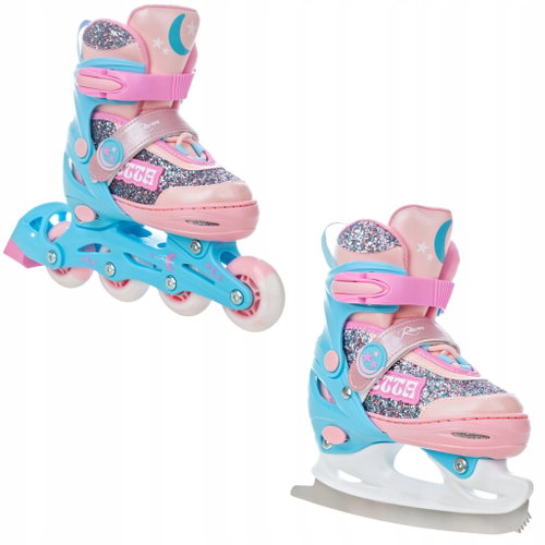 Raven Etta Pink 30 - 33 - 2-in-1 Skates - Main image