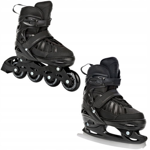 Raven Oxen Black ABEC9 34 - 37 - 2-in-1 Skates - Main image