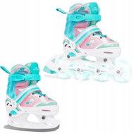 Raven Zoya Mint LED 27 - 30 - 2-in-1 Skates