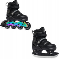 Raven Drill Black / Neo Chrome 38 - 42 - 2-in-1 Skates