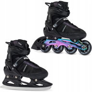 Raven Profession PLUS Black / Neo Chrome 35 - 39 - 2-in-1 Skates