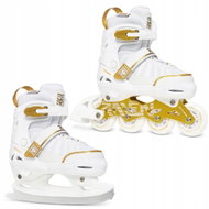 Raven Oxen White / Gold 34 - 37 - 2-in-1 Skates