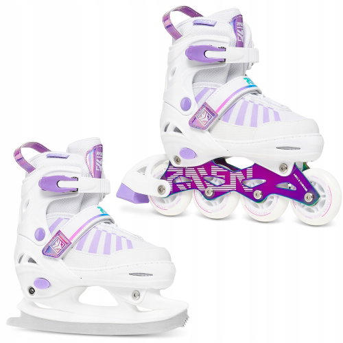 Raven Oxen White / Neo Chrome 34 - 37 - 2-in-1 Skates - Main image