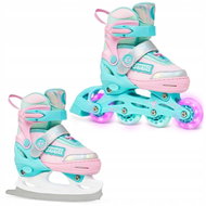 Raven Etta Mint / Pink 27 - 30 - 2-in-1 Skates