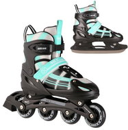 Nils Extreme NH18366A black-green size. M 35-38 2in1 - Roller Skates